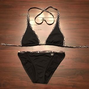 Michael Kors Black Size 8 Bikini
